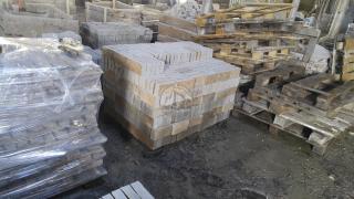 Гранитная брусчатка пиленая 100*200*20-40мм